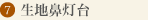 黒部市生地　生地鼻灯台