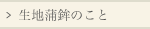 生地蒲鉾のこと